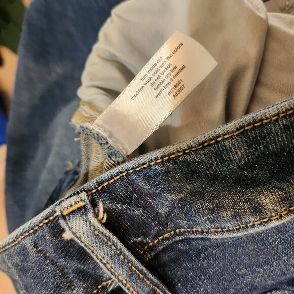 Lane Bryant Casual Mid Rise Boyfriend Jeans Blue Denim Dark Wash Y2K Size 22 - Picture 8 of 10